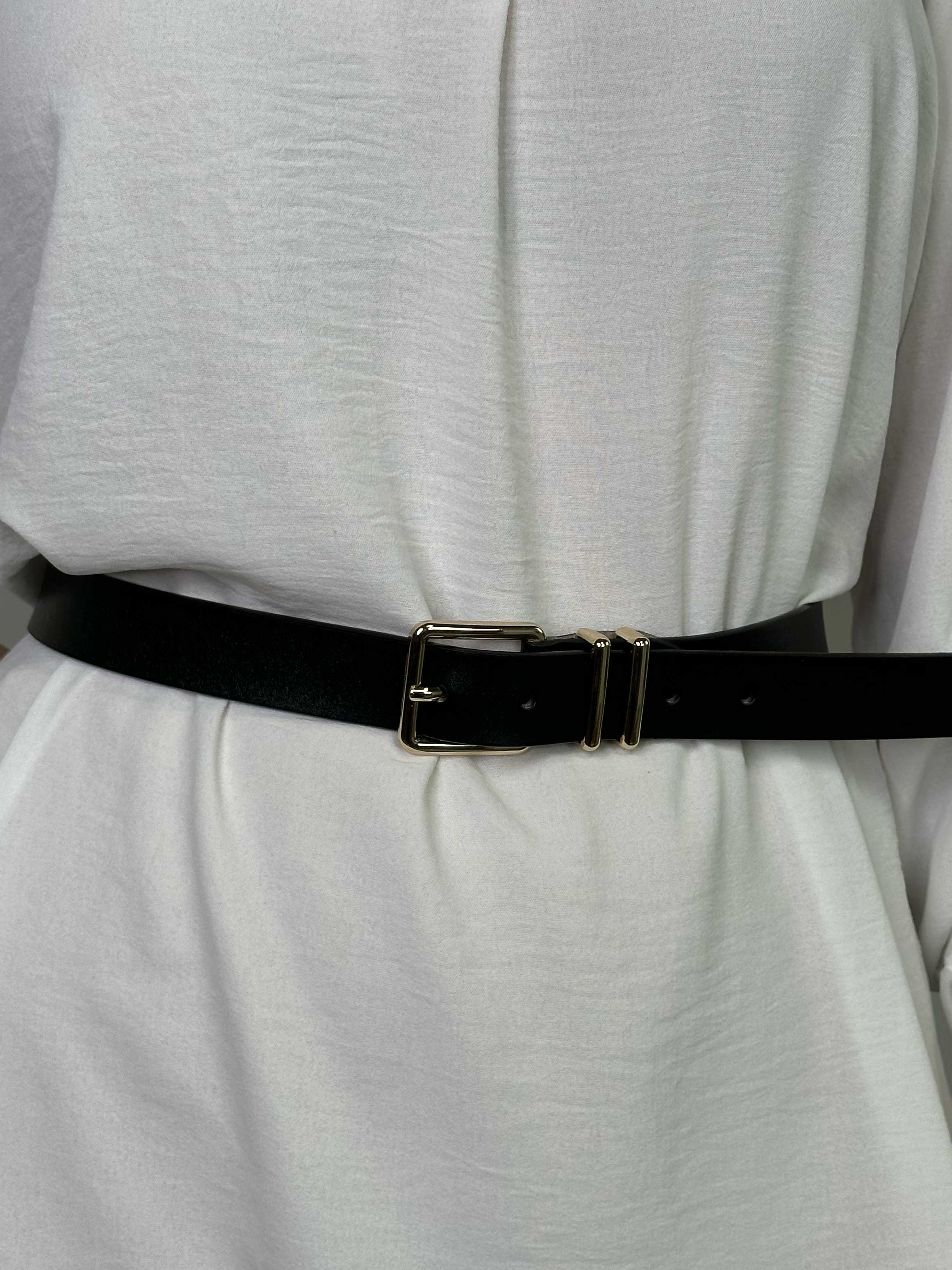 Rachel - Simpelt bælte i ægte læder